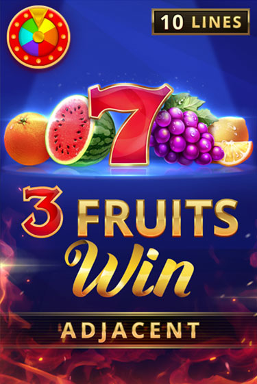 3 Fruits Win: 10 lines бесплатно играть онлайн на сайте Онлайн Казино Гранд